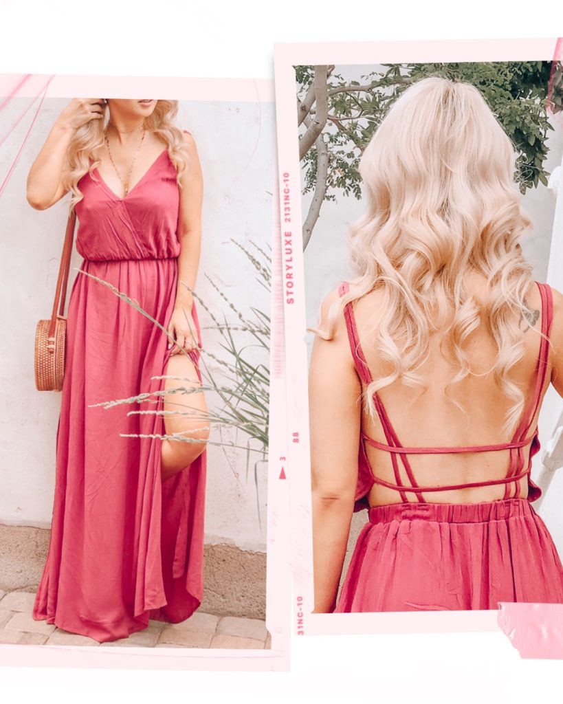 Lulus Lost in Paradise Maxi Dress