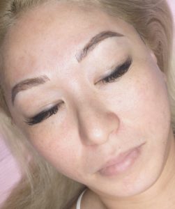 Final microblading results